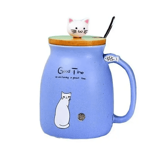 Kedi Kupası <Br> Kapaklı