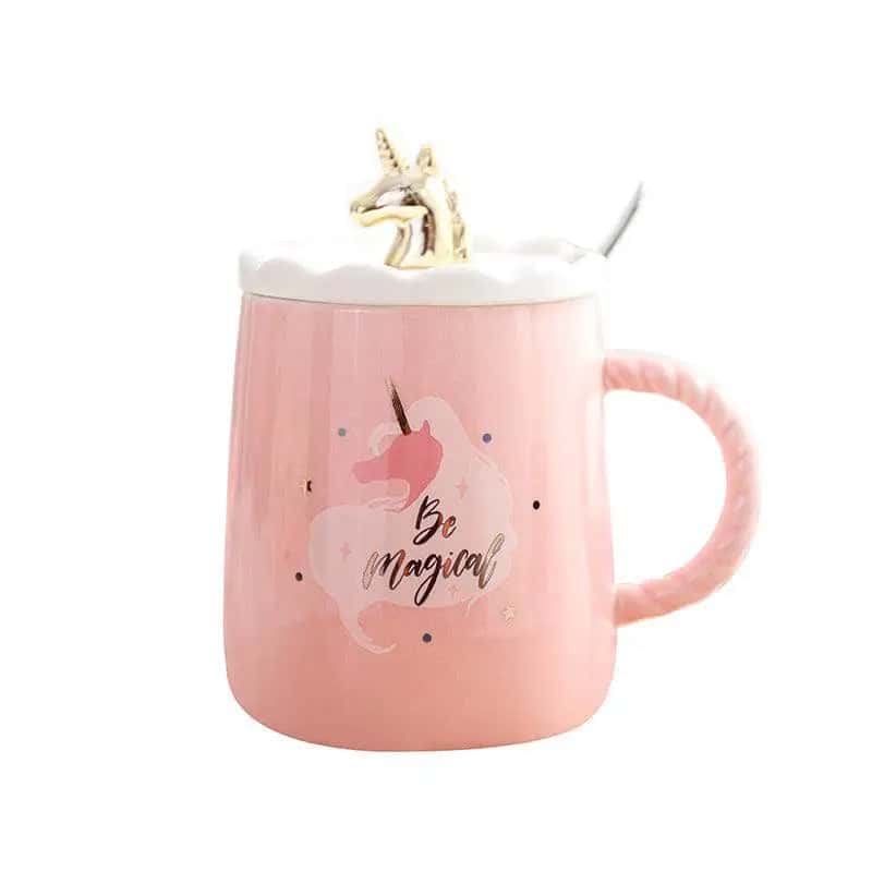 Tek Boynuzlu At Kupa <Br> Pembe