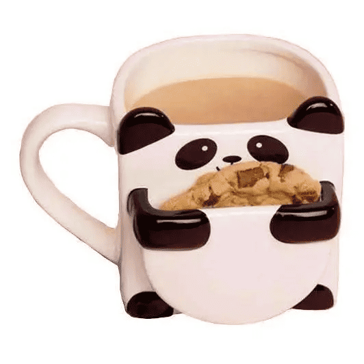 Panda Kupa <Br> Panda Bardak Bisküvilik