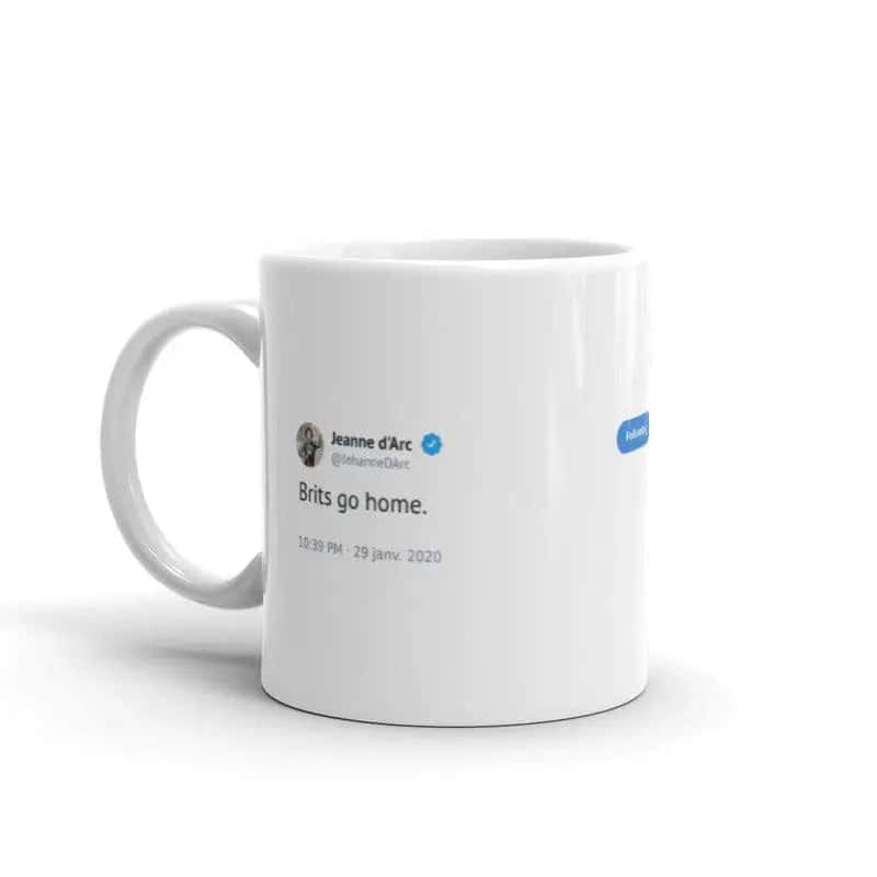 Tweet Mug <Br>Jeanne D'Arc "Brits
