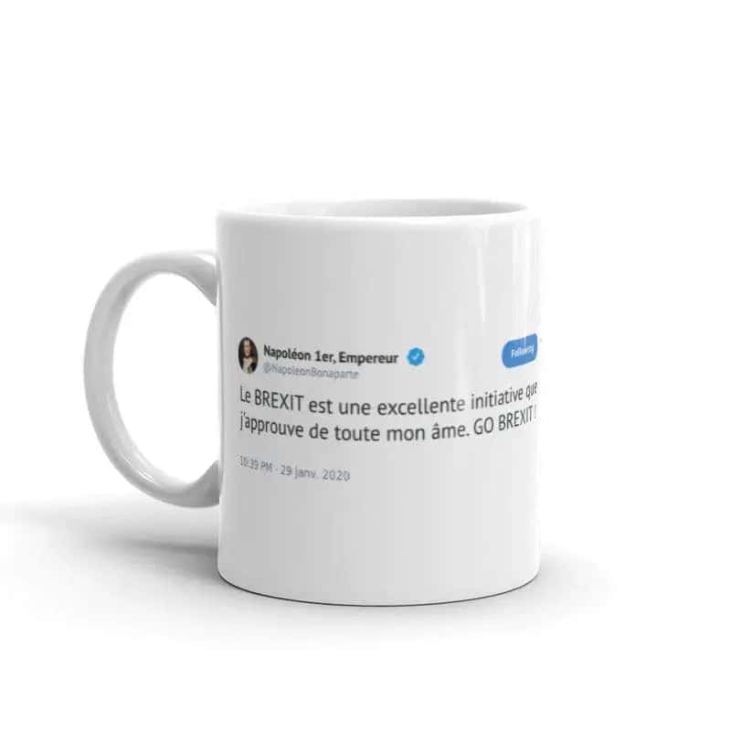 Tweet Mug <Br>Napoleon "Brexit"