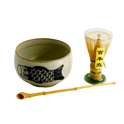 Japon Fincanı <Br> Matcha Balık Kiti