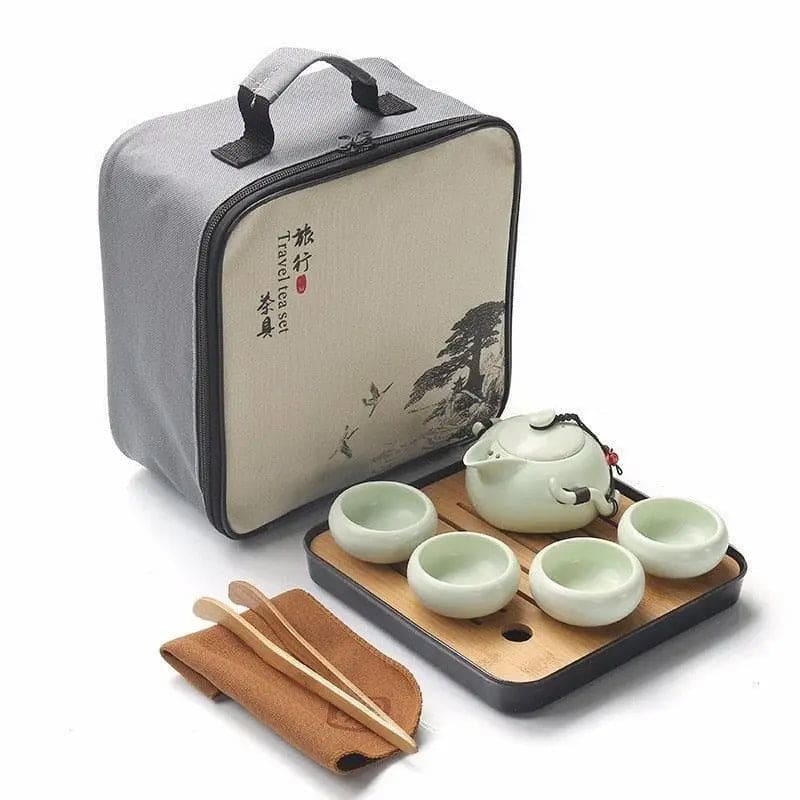 Japon Fi̇Ncan <Br> Seyahat Çay Seti̇