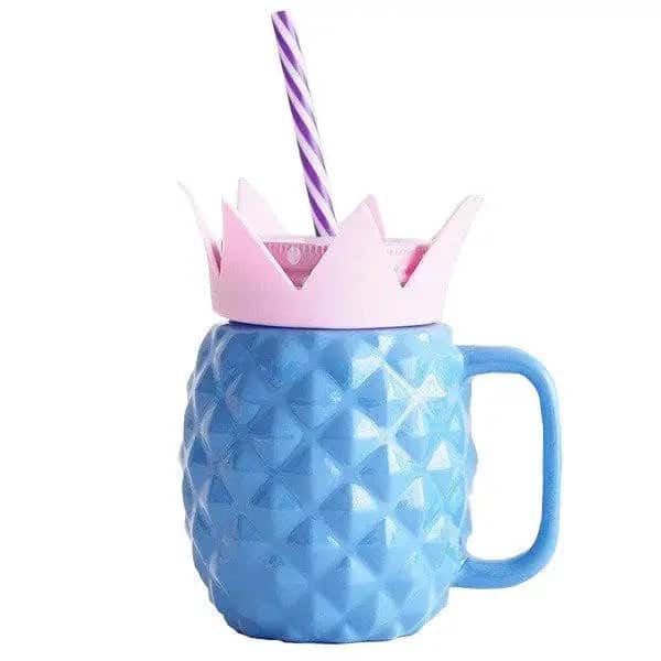 Kokteyl Bardağı <Br> Pipetli Ananas Bardağı